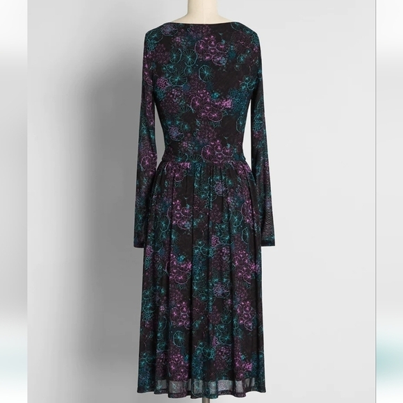 Modcloth "Pardon My Mesh" Midi Dress NWT - Picture 2 of 12